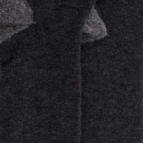 Men's polar wool long socks - Dark grey & oxford grey | Doré Doré