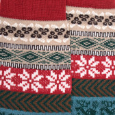 Men's wool socks with Christmas motif - Beige Sahara | Doré Doré