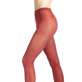 Women's 50 denier plain tights - Dark red | Doré Doré