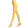 Women's 50 denier plain tights - Mustard