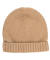 Wool and cashmere beanie - Camel
