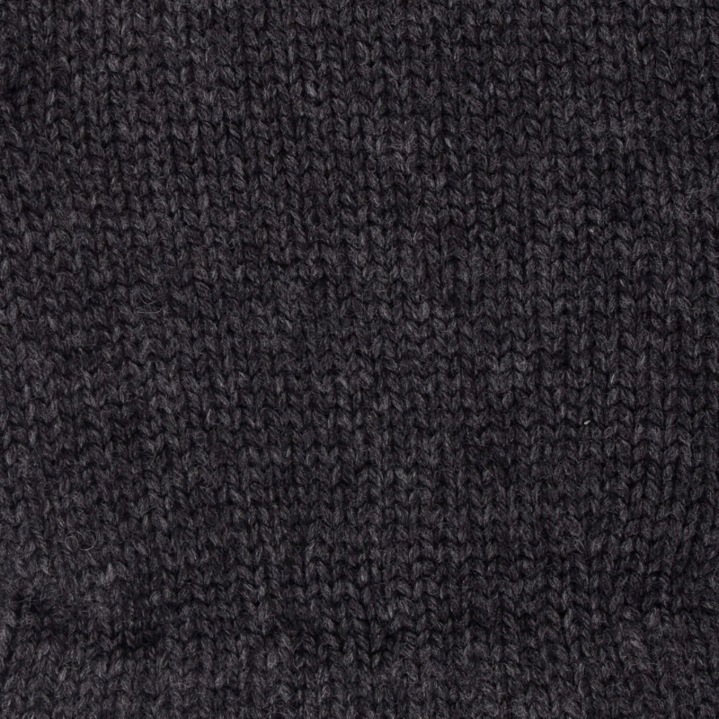 Unisex wool and cashmere plain gloves - Dark grey | Doré Doré