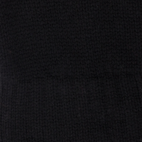 Unisex wool and cashmere plain gloves - Navy | Doré Doré