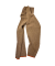 Fleece scarf - Rye beige and orange