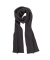 Merino wool, silk and cashmere scarf - Grey