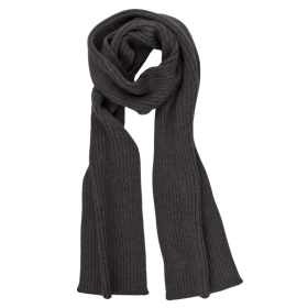Merino wool, silk and cashmere scarf - Grey | Doré Doré