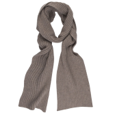 Merino wool, silk and cashmere scarf - Beige | Doré Doré