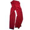 Raspberry fleece scarf