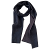 Wool scarf with pink pattern in shiny lurex