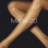 20 denier matt tights - Chocolate brown | Doré Doré