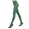 Women's 50 denier plain tights - Green Chlorophyll
