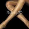 20 denier Satin tights - Dark blue | Doré Doré