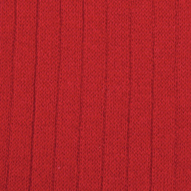 Children's soft cotton ribbed tights - Red | Doré Doré