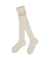 Children's soft cotton ribbed tights - Ecru