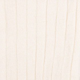Children's soft cotton ribbed tights - Ecru | Doré Doré