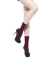 Women's ultra thin cotton socks - Aubergine