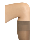 Silky-soft knee-high socks with active toning effect - Brown | Doré Doré