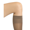 Silky-soft knee-high socks with active toning effect - Brown | Doré Doré