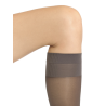 Silky-soft knee-high socks with active toning effect - Grey | Doré Doré