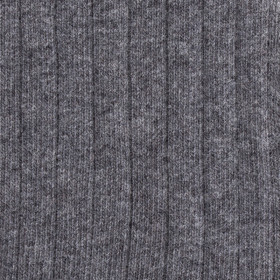 Children's soft cotton ribbed socks - Grey | Doré Doré