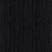 Black ribbed knee high socks in soft cotton for children | Doré Doré