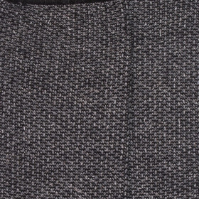 Angora wool and shiny lurex sock - Black | Doré Doré