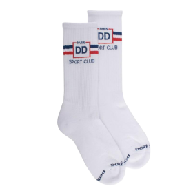 Women's cotton terry sport socks - White | Doré Doré