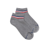 Women's cotton terry sports short socks - Grey Stone | Doré Doré