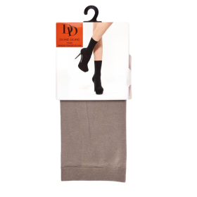 Women's ultra thin cotton socks - Taupe grey | Doré Doré