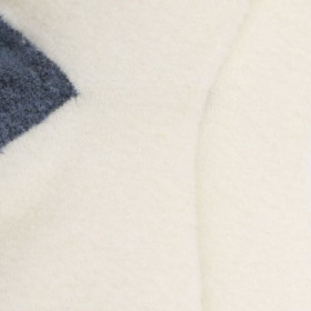 Women's fleece socks - Ecru and blue | Doré Doré
