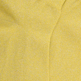 Women's glitter cotton ankle socks - Yellow | Doré Doré