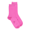 Women's soft cotton socks with soft edges - Pink