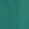 Women's ribbed cotton lisle socks - Green Mint | Doré Doré