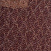 Women's glitter cotton and wool socks patterned weave effect - Hazelnut | Doré Doré