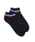 Men's cotton terry sports short socks - Dark blue