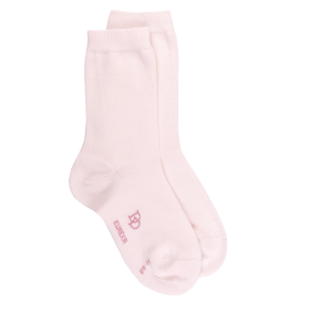 Children's egyptian cotton socks - Pink | Doré Doré