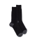 Men's polar wool socks - Black & dark grey