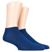 Men's ankle socks in Egyptian cotton - Blue