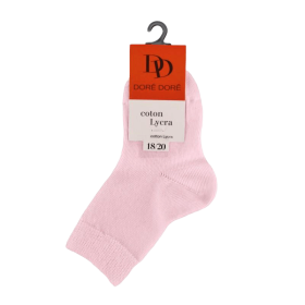 Soft cotton baby socks - Pink | Doré Doré
