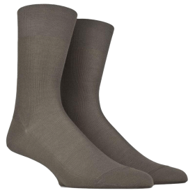 Men's anti-perspirant socks - Taupe grey | Doré Doré