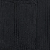 7-pack men's 100% mercerised cotton lisle ribbed socks - Black | Doré Doré