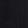 7-Pack men's merino wool ribbed socks - Black | Doré Doré