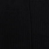 7-pack Ribbed knee-high socks in mercerised cotton - Black | Doré Doré