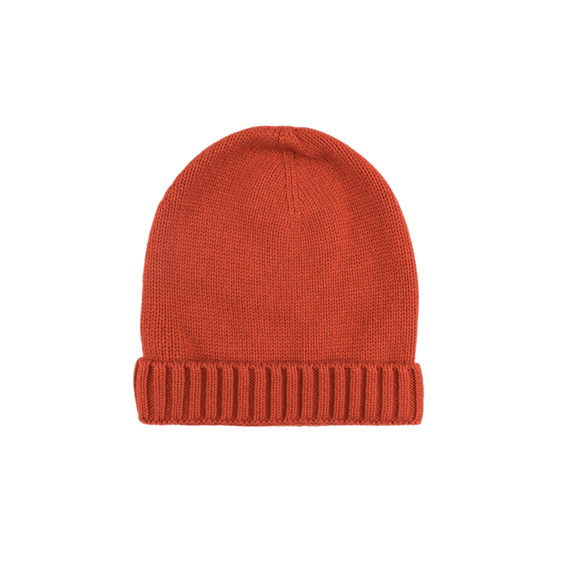 Wool and cashmere beanie – Orange | Doré Doré