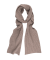 Merino wool, silk and cashmere scarf - Beige