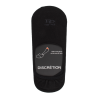 Cotton footlets with non-slip effect at the heel - Black