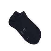 Men's egyptian cotton sneaker socks - Navy blue | Doré Doré