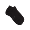 Socquettes homme en coton égyptien - Black