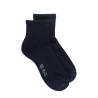 Men's sport sneaker socks with terry sole  - Dark blue