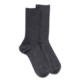 Men's comfort cotton socks with elastic-free edges - Grey | Doré Doré